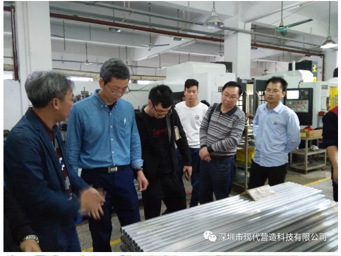 深圳市裝配式建筑產業基地調研團隊到訪現代營造